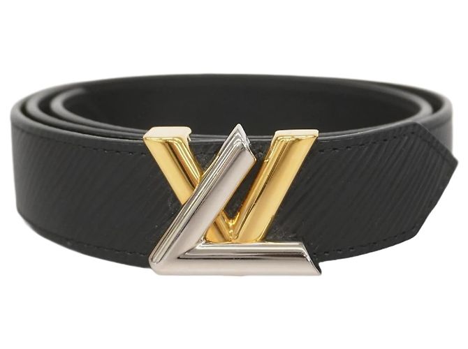Cinturón Twist Epi Santur Louis Vuitton Negro