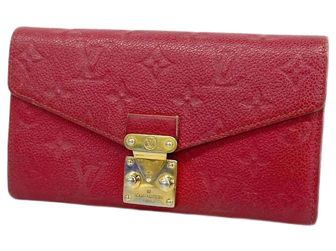 Metis Cartera Larga Louis Vuitton en Escarlata Roja