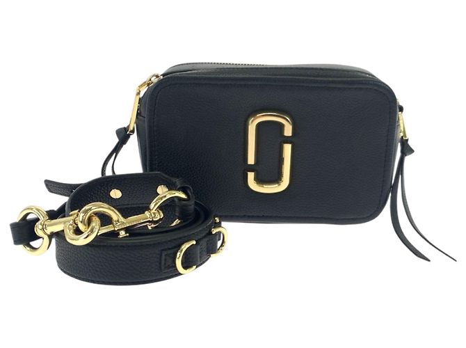 Sac à épaule en cuir noir Marc by Marc Jacobs