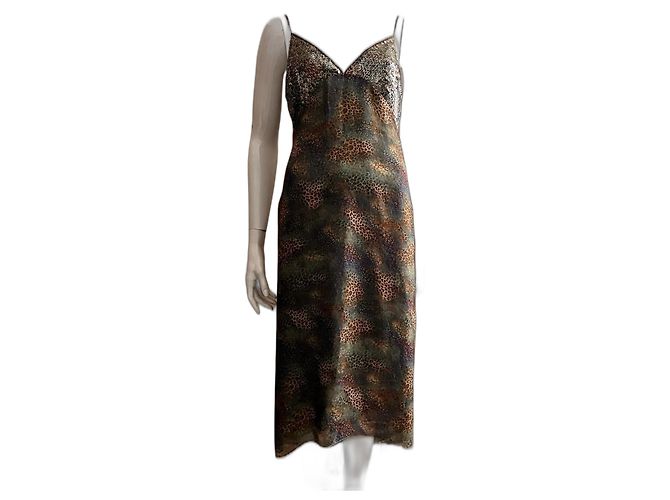 Jenny Packham Abito a paillettes asimmetrico Multicolore