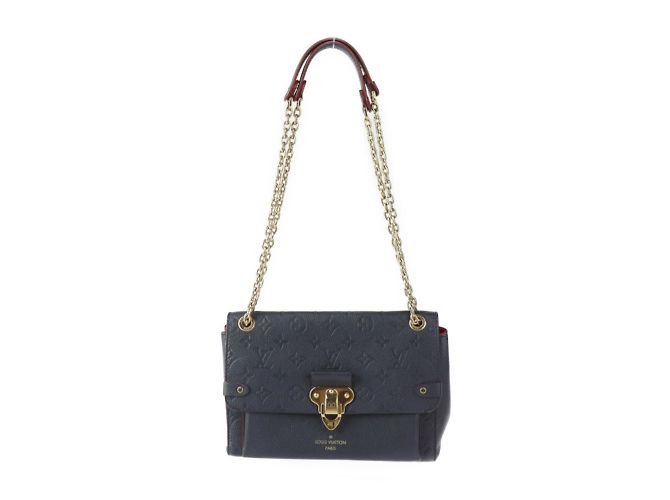 Bolsa de Ombro Monogram Empreinte Vavin PM da Louis Vuitton Vermelho