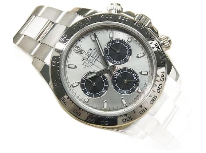 ROLEX Daytona 18KWG steel x black 116509 '22 purchased Mens White gold  ref.2234811