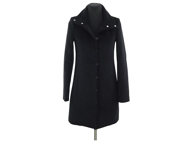 Patrizia Pepe black wool coat