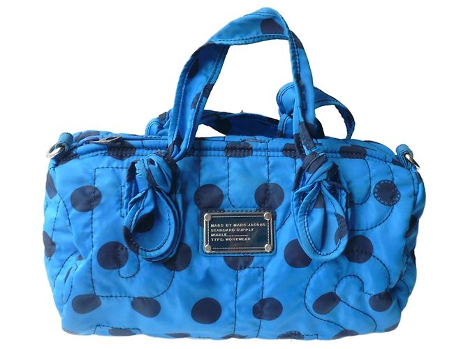 MARC BY MARC JACOBS Sac baluchon bleu et noir TBE