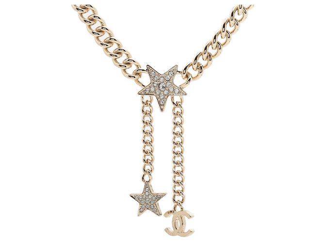 Timeless Chanel Collar de metal CC 