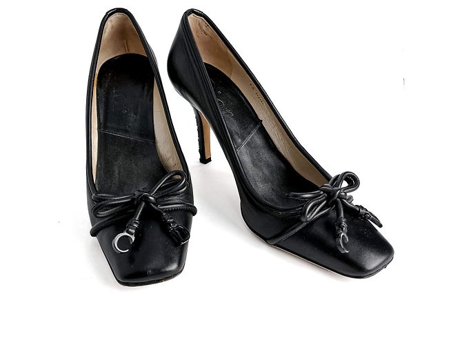Dior Leather Pump 38 1/2 Black