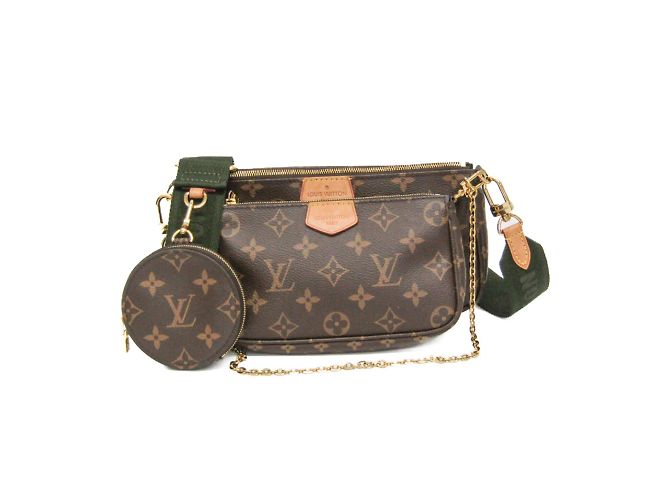Louis Vuitton Monogram Multi Pochette Accessoires Kaki Monogramme