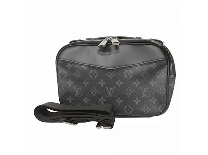 Louis Vuitton Monogram Eclipse Body Bag Brown Black  ref.2236372