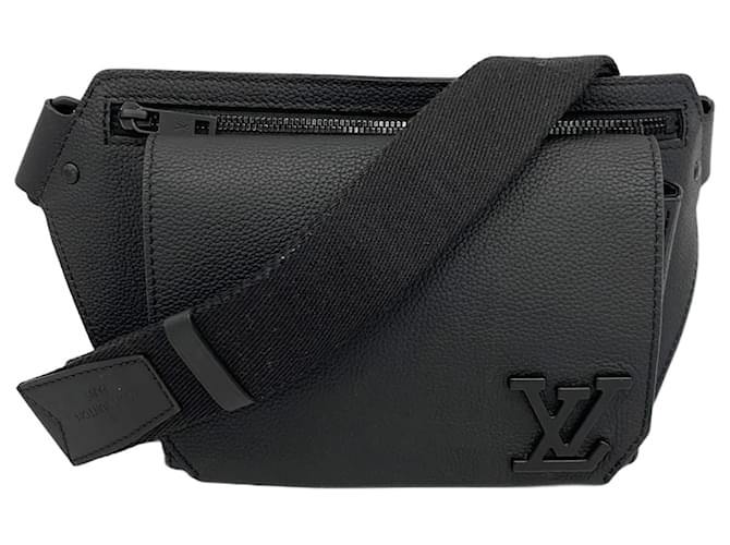 Louis Vuitton Body Bag LV Aerogram Takeo Ring M57081 Noir Black  ref.2236550