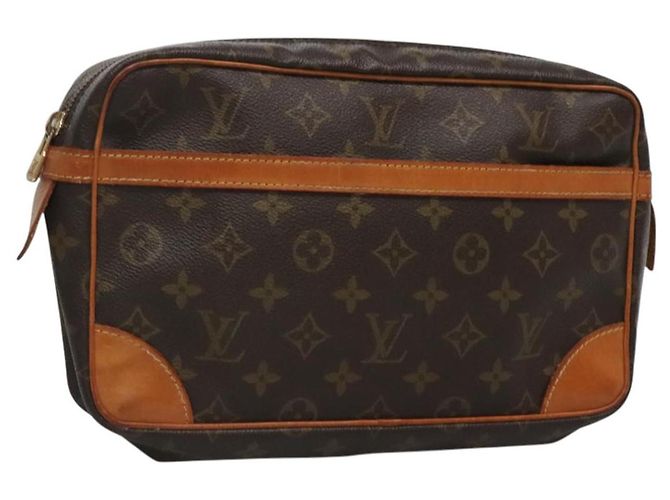 LOUIS VUITTON Clutch Compiegne 28 M51845 Auth LV 124471 Monogramm