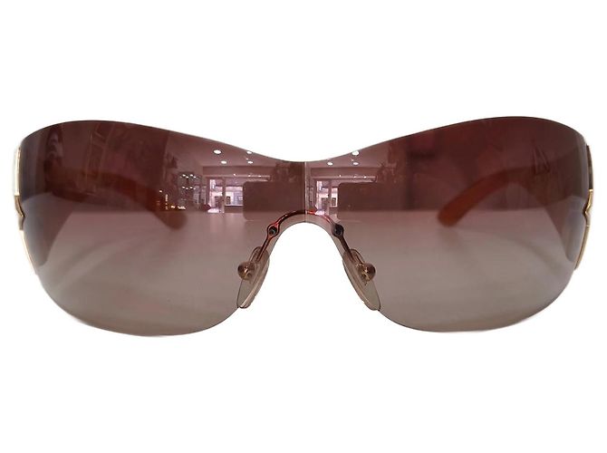 Gafas de sol Prada Mask Shield Beige