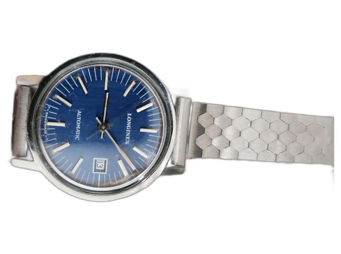 Relógio Longines Automático de Aço 30mm Prata