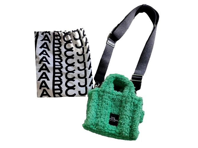 Bolsa tote Marc Jacobs Verde em pele sintética