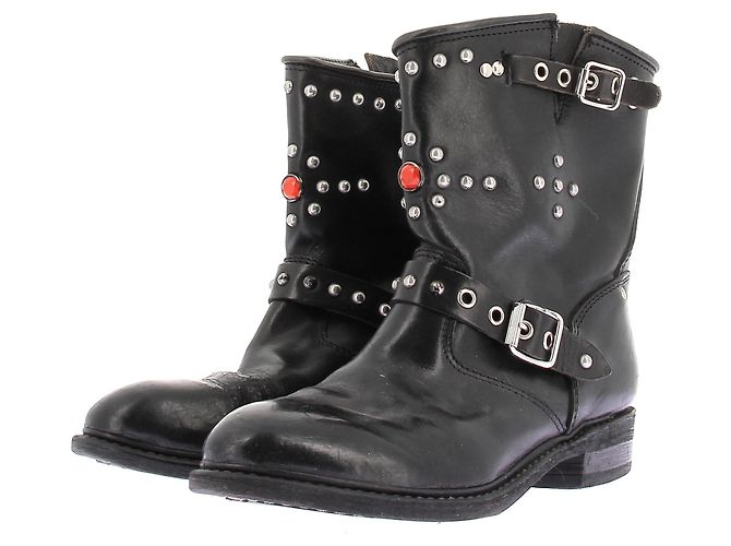 Golden Goose Boots noires cloutées Black