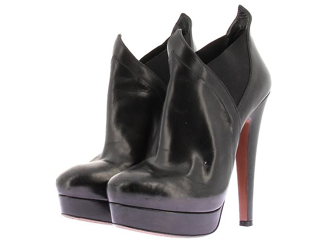 Alaïa Botas de plataforma Preto
