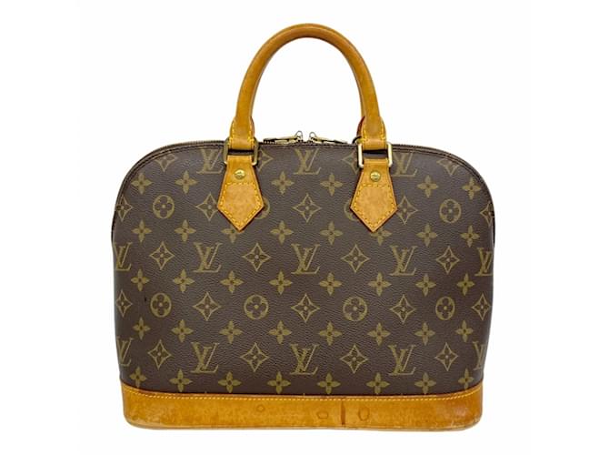 Louis Vuitton Monogram Alma Handbag Brown  ref.2238017