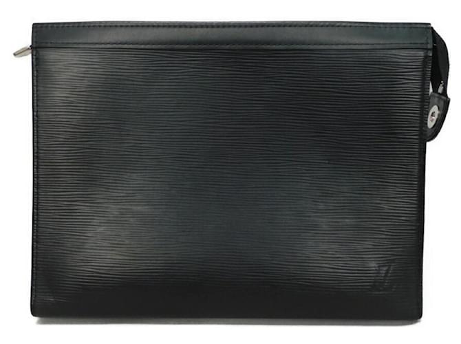Louis Vuitton Epi Leather Clutch Bag Black  ref.2239171