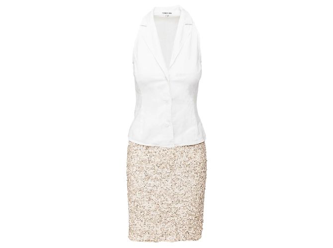 Autre Marque Set gonna e camicia Cerruti 1881 con paillettes Multicolore