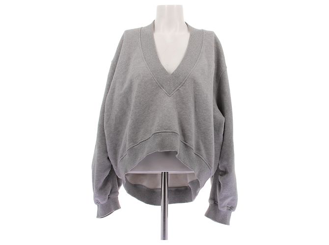 Attico Grau Sweatshirt