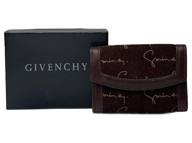 Vintage Givenchy Leather Key Holder Brown