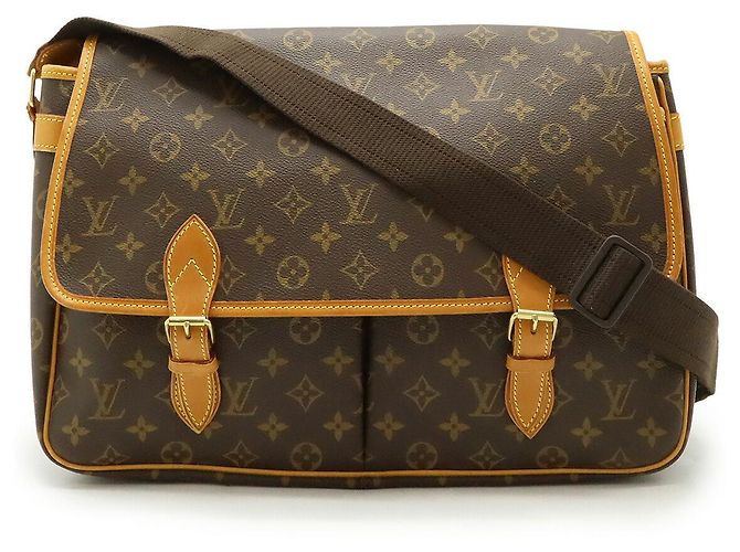 Gibeciere Bolsa de Ombro Gibecière Monogram Louis Vuitton Marrom