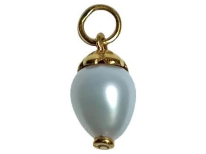 Autre Marque Perlenanhänger 18K Gold