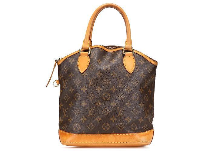 Louis Vuitton Marrom Monograma Lockit PM