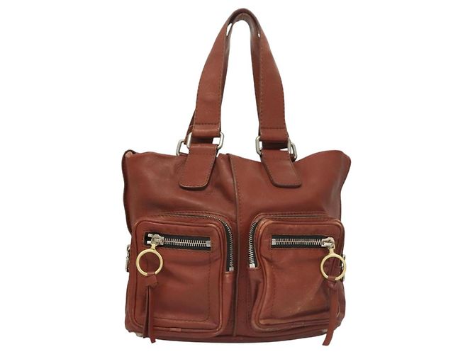 Chloé Betty Marrone Pelle