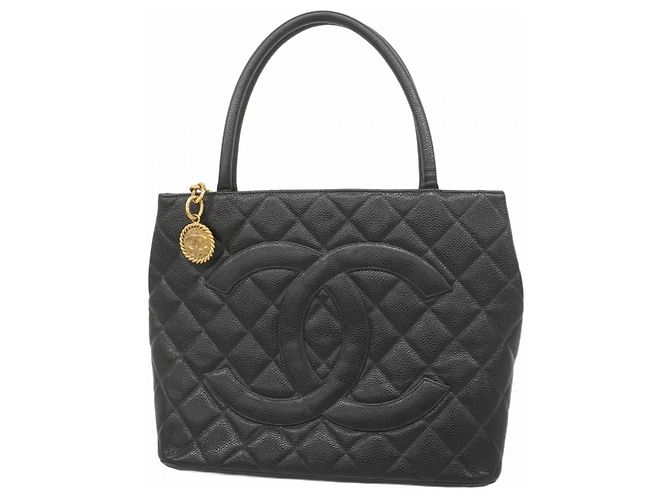 Medaillon Médaille Chanel Noir