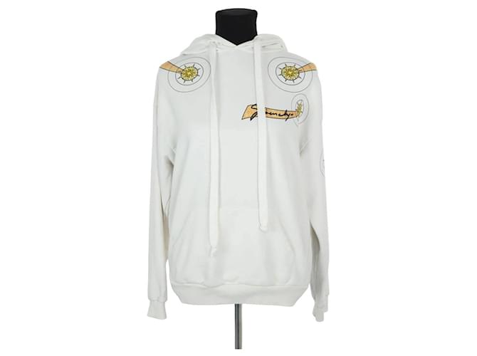 Givenchy Moleton de algodão branco 