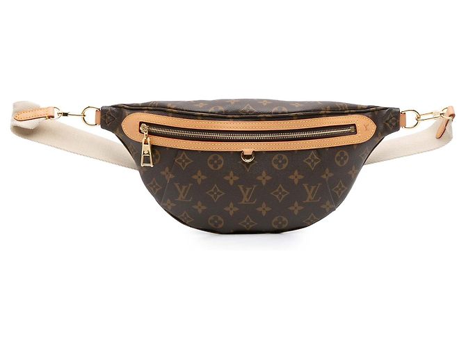 Bumbag Braune Monogramm Hochformat Bauchtasche von Louis Vuitton