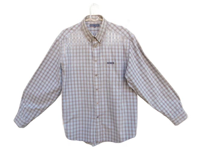 Autre Marque Camicia Chevignon in cotone blu XL