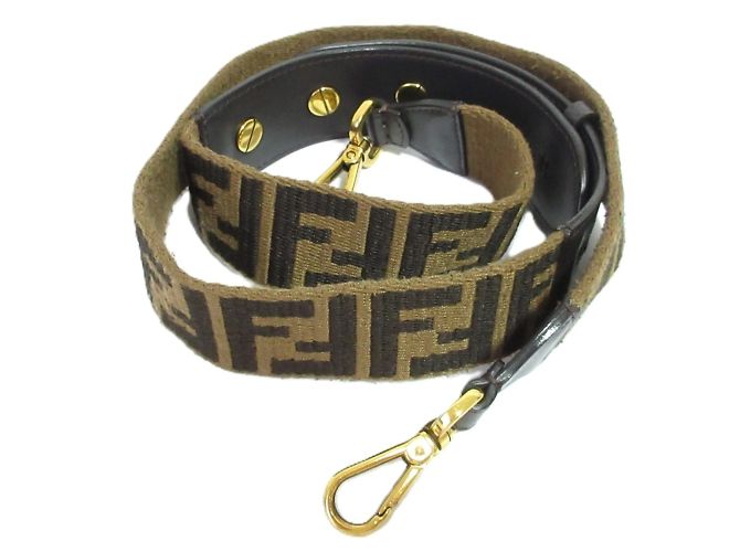 Fendi Zucca-Muster-Gurt