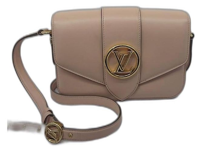 Rosewood Louis Vuitton Pont 9 Bolso de mano de piel rosa
