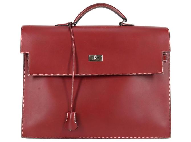 Hermès Kelly Depeche 38 Rot