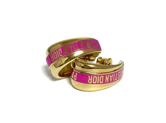 Christian Dior Damen Code Stud Ohrringe