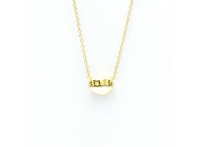 Tiffany & Co Collana Tiffany Bean Extra Mini in oro giallo 18K