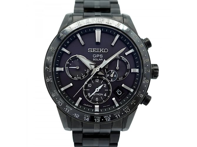 Seiko Astron 5X53-0AB0 Black Dial Men's Watch  ref.2245402