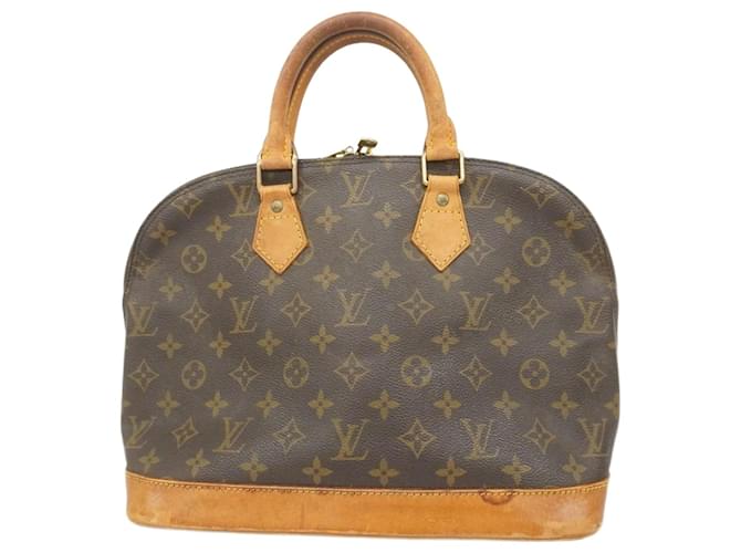 Louis Vuitton Monogram Alma Handbag Brown  ref.2245405