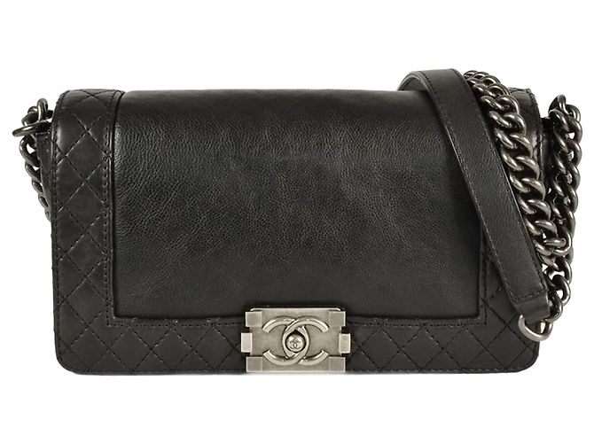 Borsa a Spalla Chanel Boy Nero