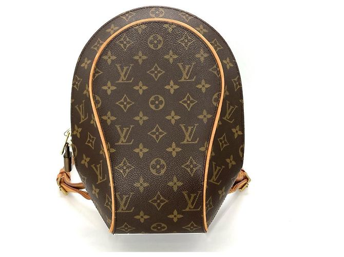 Louis Vuitton Monogram Ellipse Sac-Ado Backpack Brown