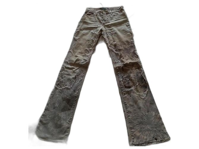 Jeans Roberto Cavalli Bege
