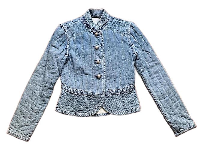 Marc Jacobs Jeansjacke hellblau Baumwolle