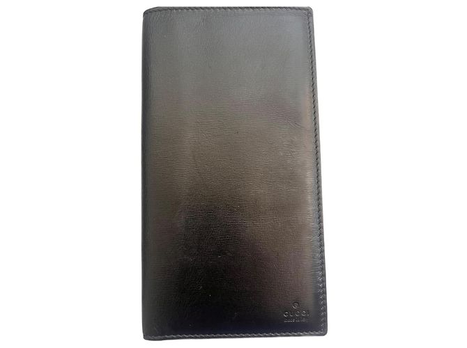 Gucci Black Leather Card Holder