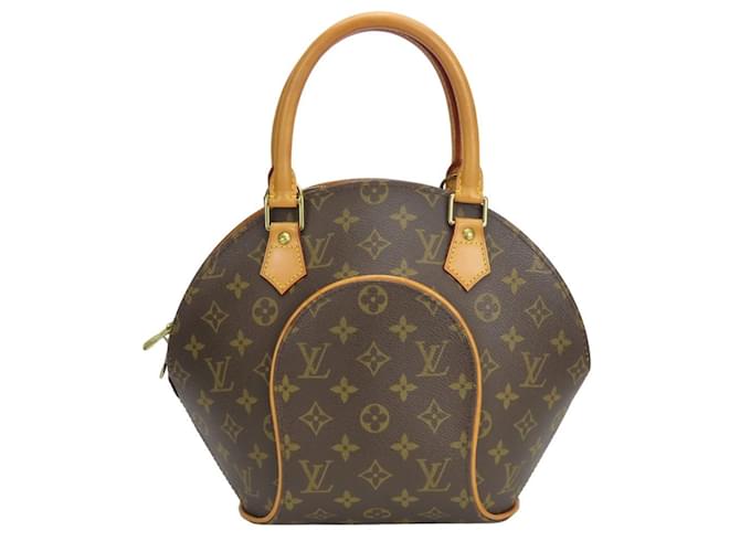 Louis Vuitton Handbag Ellipse PM M51127 Brown Leather Patent leather  ref.2246942