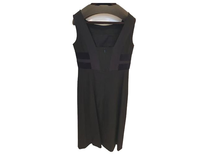 Gucci Kleid aus Wolle Schwarz