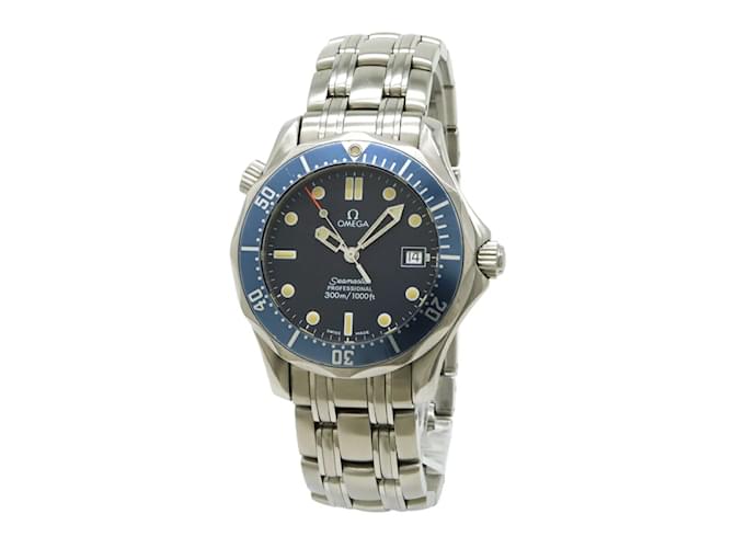 OMEGA Seamaster Professional 300 Date Blue Dial Quartz Watch  ref.2248026