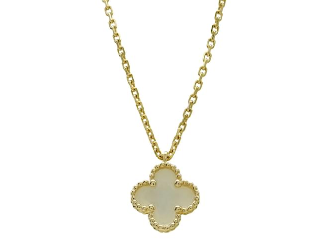 Collier Pendentif VCA Sweet Alhambra de Van Cleef & Arpels Or jaune Doré  ref.2248029