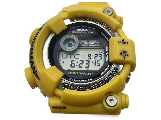 Autre Marque Casio G-Shock FROGMAN GF-8250-9JF Wristwatch Yellow  ref.2248821