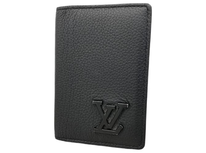 Organizer Louis Vuitton Noir Business Card Holder Black  ref.2249304
